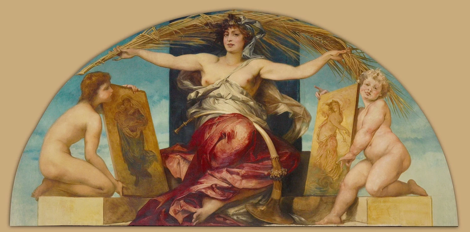 Museo di storia dell'arte - Allegoria della pittura religiosa e profana, Kunsthistorisches Museum, Vienna